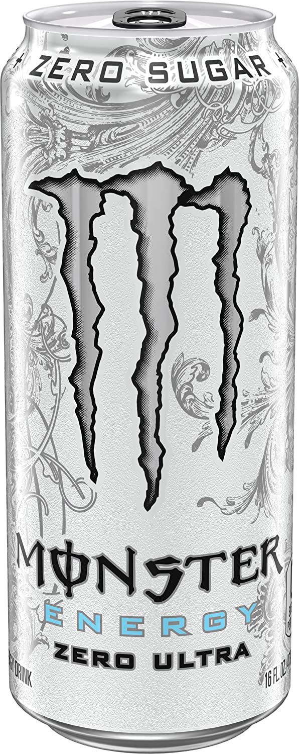 Monster Energy Zero Ultra, Sugar Free Energy Drink, 16 Fl Oz (Pack of 24) - Image 3